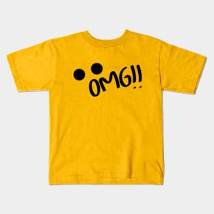 funny OMG Kids T-Shirt